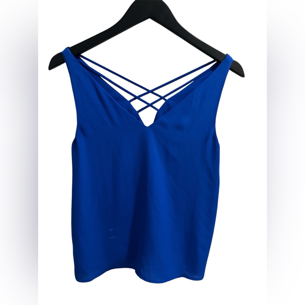 Express Royal Blue Strappy Camisole XS